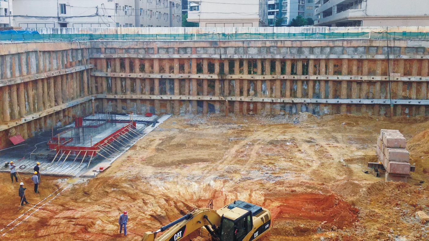 秀灵路万汇华府基坑支护工程（岩土工程治理)项目(2017年度广西优秀工程勘察奖）